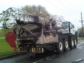 20100416 Crane Fire Aftermath
